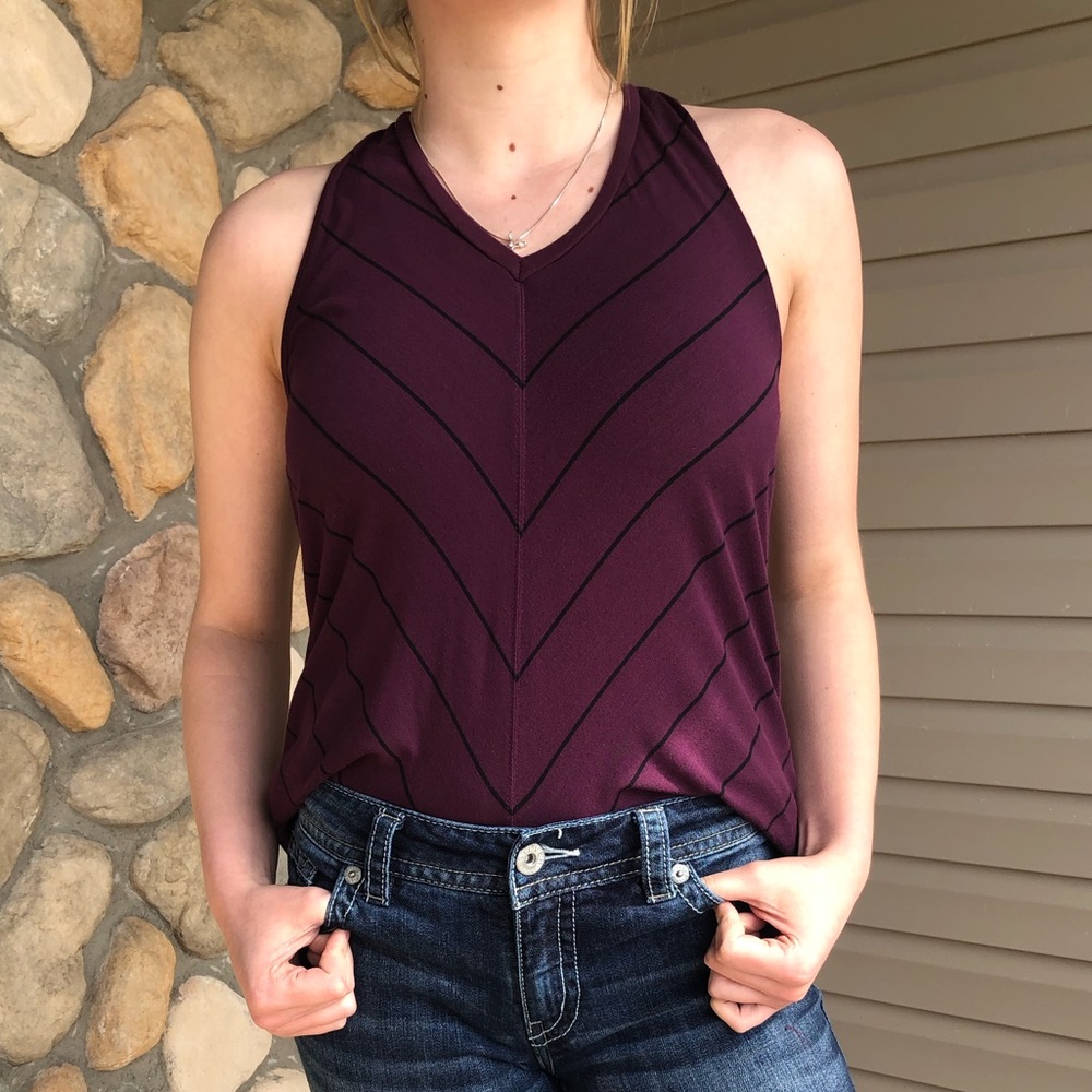 🌿Maurices Burgundy Tank Top